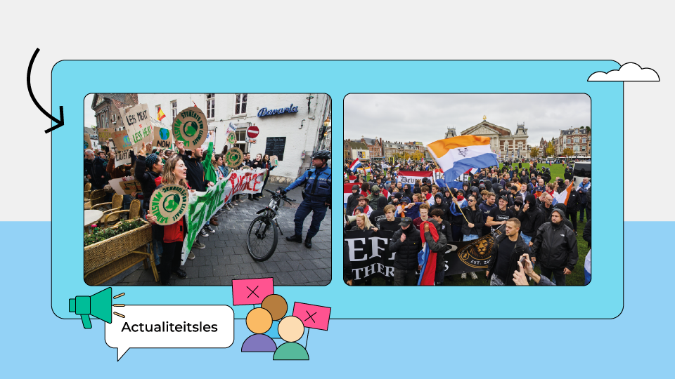 Nieuw: Demonstreren: van spandoek tot spanning