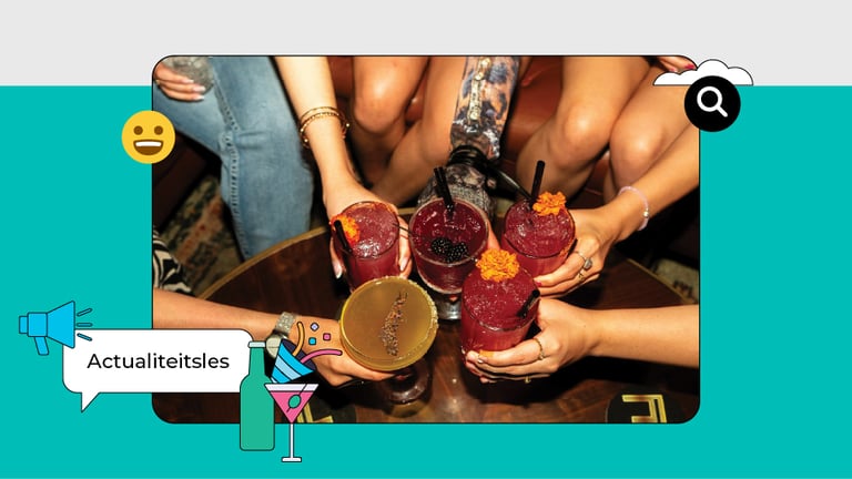 Actualiteitsles over alcoholgebruik voor het voortgezet onderwijs 