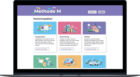 Mock-up Maatschappijkunde