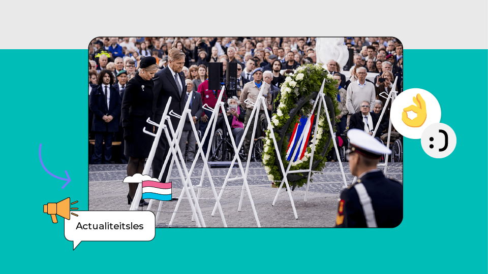 Vrijheid en herdenken, 4 en 5 mei:  actualiteitsles voor het voortgezet onderwijs