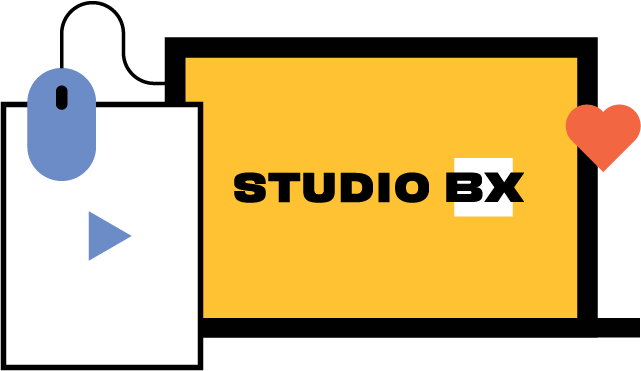 Visuals van Studio BX - de methode voor keuzevakken op het vmbo